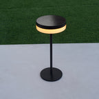 Vivia - Lampe De Table Solaire - Aluminium - Noir