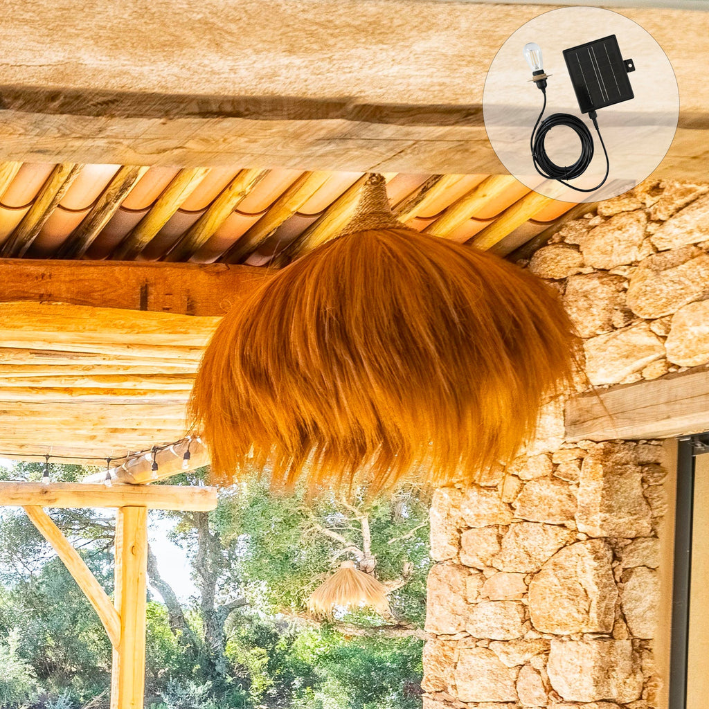 Masai Big - Suspension Solaire - Herbe De Rayung - Beige
