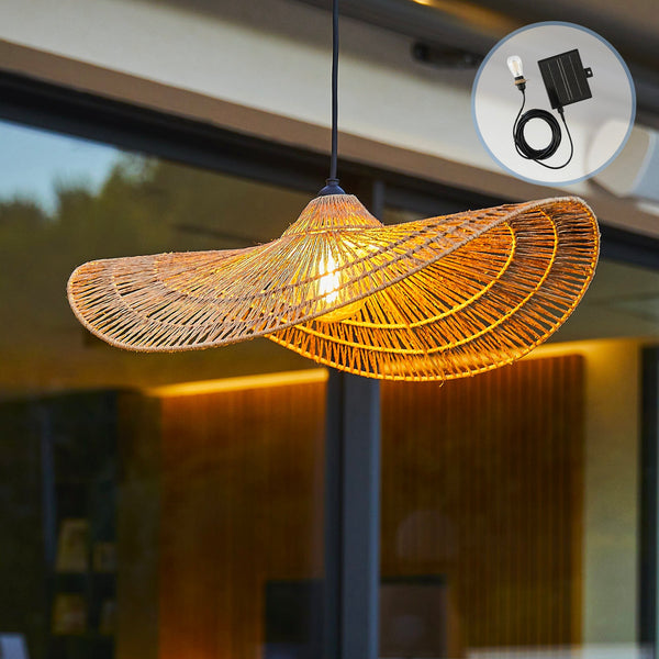 Marbella - Suspension Solaire - Jute - Beige