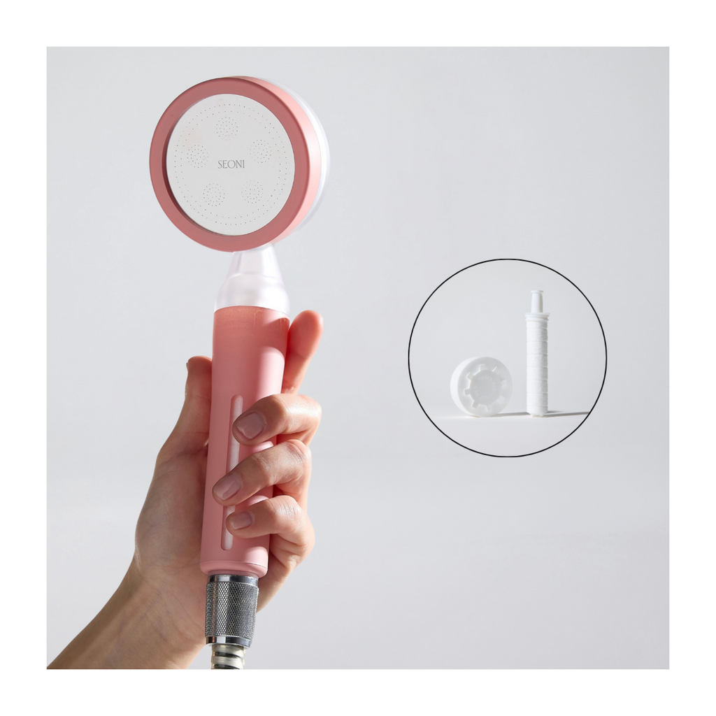 Pommeau de Douche Filtrant + 1 Filtre (2 Mois de Filtration)
