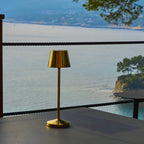 Emily - Lampe De Table Sans Fil - Acier - Doré