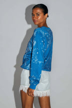 Le Sweatshirt Eddie Bandana En Coton Organique Fabriqué Au Portugal