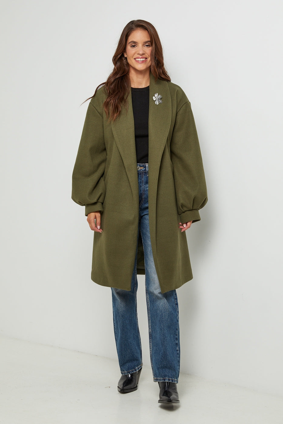 Manteau 100090A - Kaki