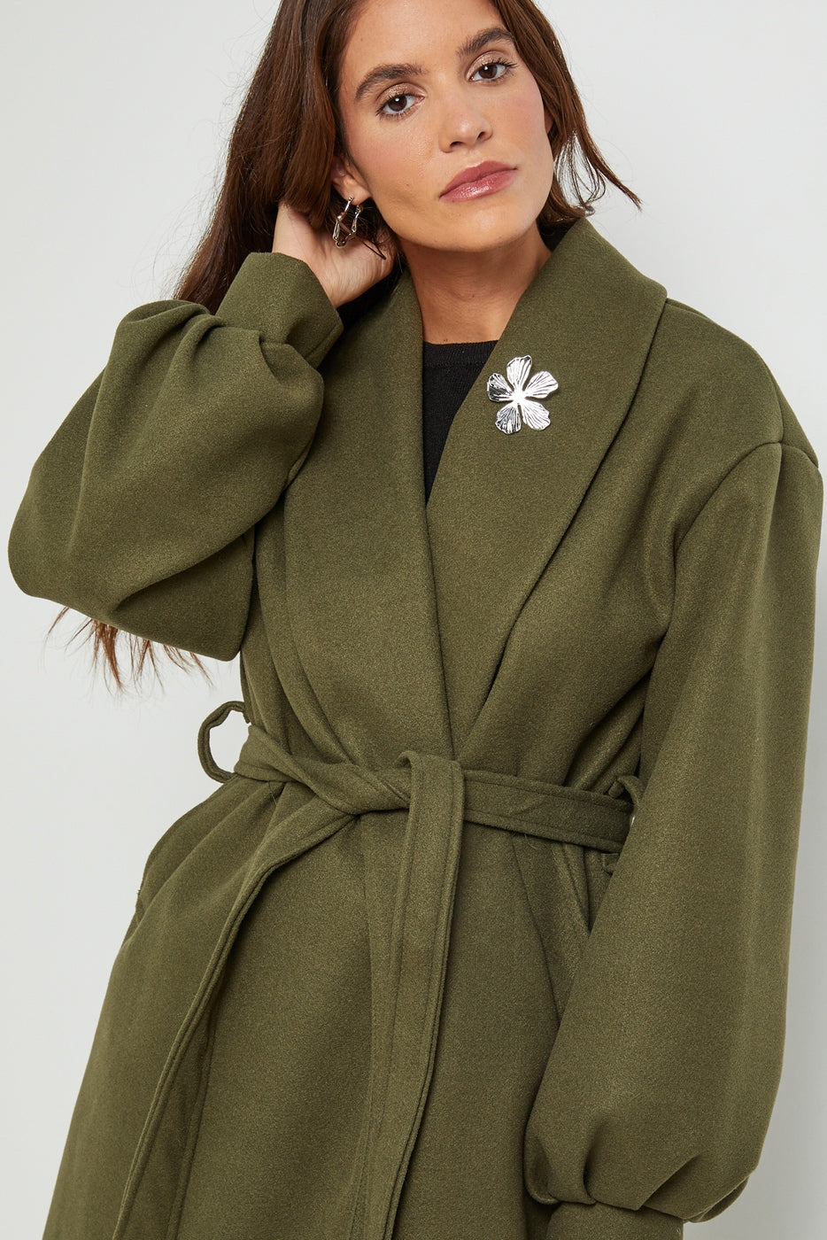 Manteau 100090A - Kaki