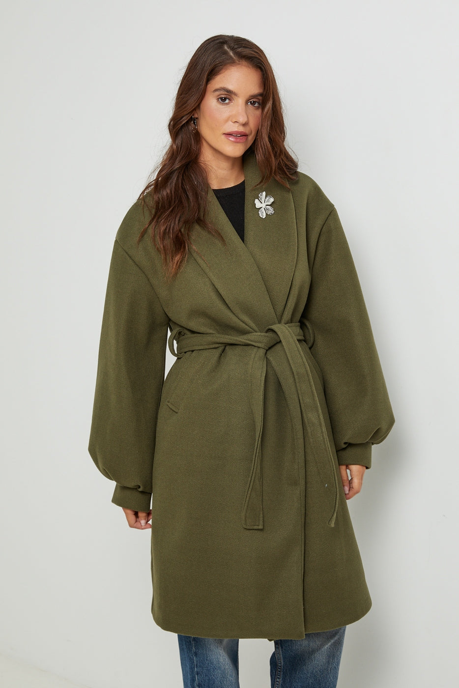 Manteau 100090A - Kaki
