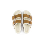 Birkenstock - Sandales Arizona Shearling - Marron - Femme