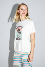 Le T-Shirt Fred Paradise En Mélange De Coton Et De Lin Fabriqué Au Portugal