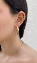 Boucles D'Oreilles Bone Hoops