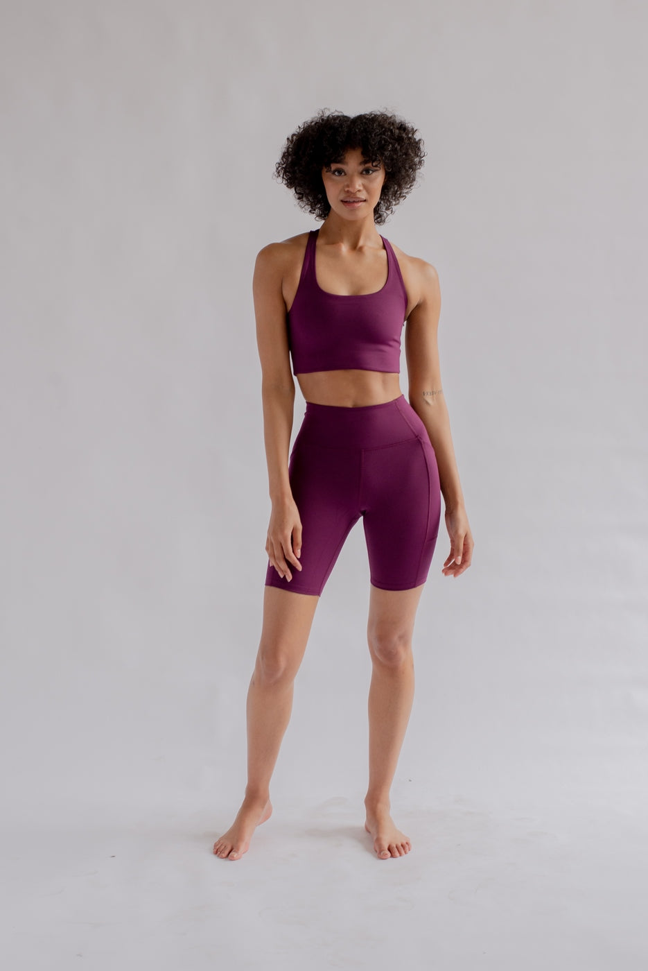 Brassière De Sport Paloma - Plum