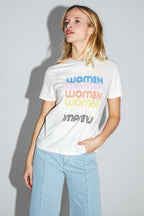 Le T-Shirt Fred Women En Mélange Coton Et Lin Fabriqué Au Portugal