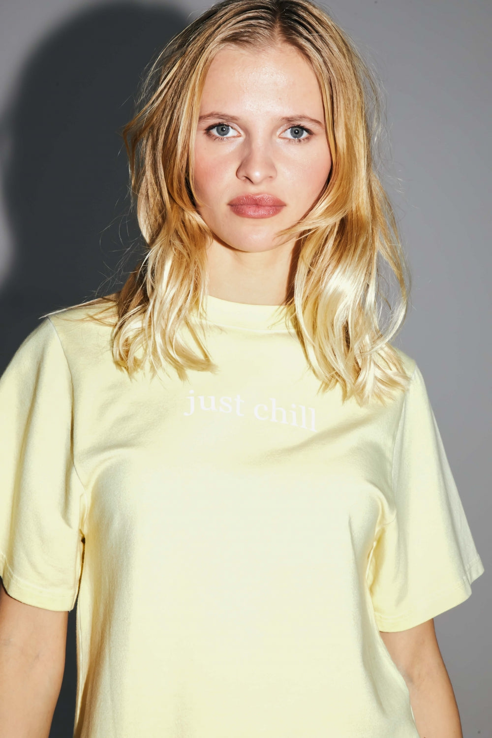 Le T-Shirt Collector Colette En Jersey De Coton Et Modal Jaune Fabriqué Au Portugal