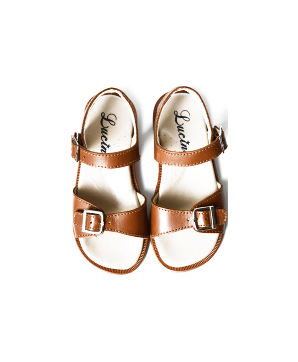 Nu-Pieds Reglables - Camel - Fille