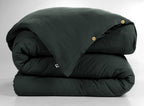 Gaïa - Housse De Couette - Double Gaze De Coton Unie - Sapin