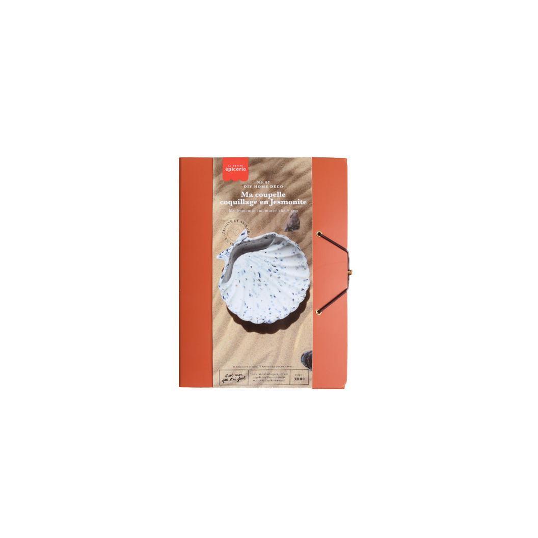 Kit Diy Home Déco - Ma Coupelle Coquillage En Jesmonite
