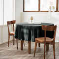 Gaia - Nappe Ronde - Double Gaze De Coton Unie - Sapin