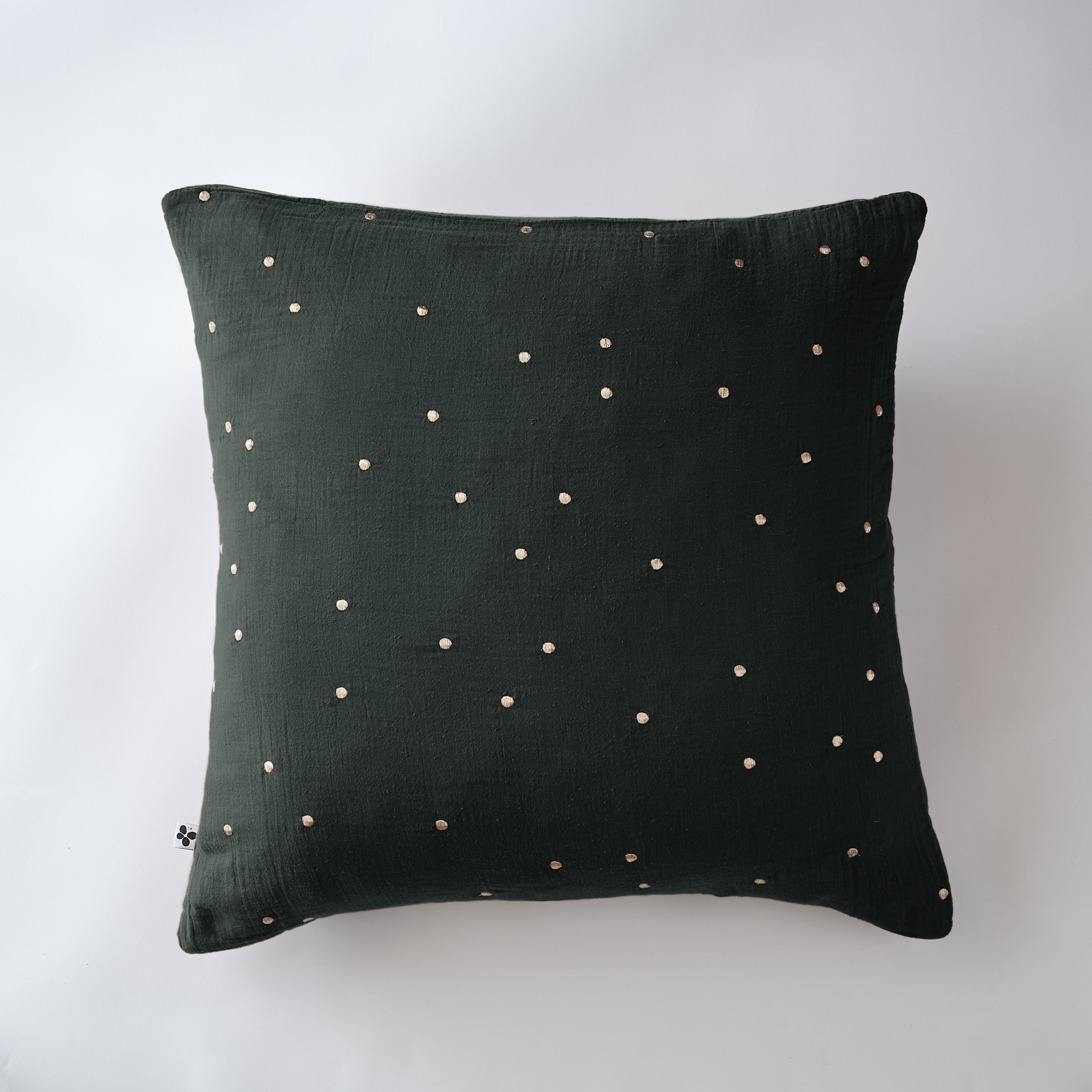 Gaia Chic - Taie D'Oreiller - Double Gaze De Coton - Sapin