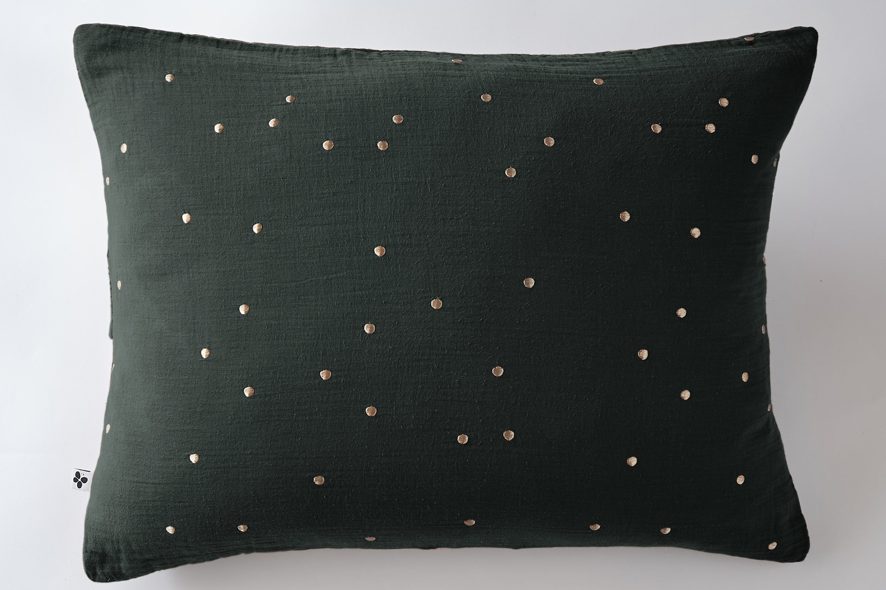 Gaia Chic - Taie D'Oreiller - Double Gaze De Coton - Sapin