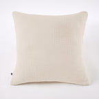 Ina - Taie D'Oreiller - Quadruple Gaze De Coton Unie - Pampa