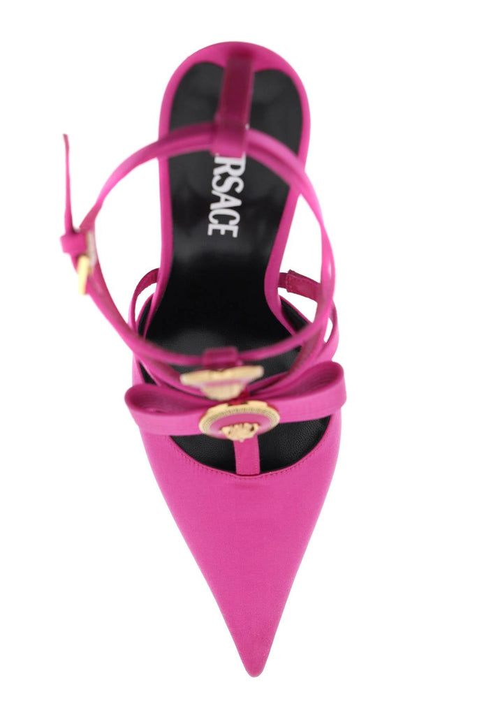 Versace - Escarpins Versace Pumps With Gianni Ribbon Bows