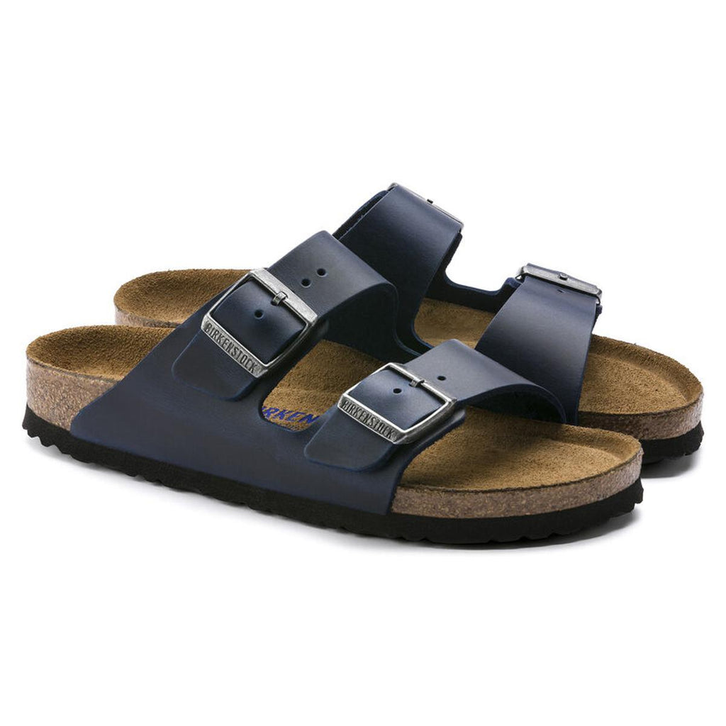 Birkenstock - Sandales Arizona Soft - Bleu Marine - Femme