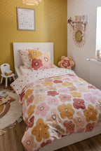 Barbotine - Parure De Lit (Housse De Couette + 1 Taie D'Oreiller) Coton Imprimé