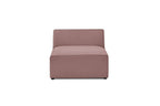 Megeve - Chauffeuse 1 Place Pour Canapé Modulable - Tissu Lisse