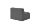 Megeve - Chauffeuse 1 Place Pour Canapé Modulable - Tissu Lisse