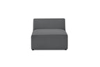 Megeve - Chauffeuse 1 Place Pour Canapé Modulable - Tissu Lisse