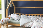 Galaxie - Parure De Lit (Housse De Couette + 1 Taie D'Oreiller) Coton Imprimé