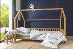 Galaxie - Parure De Lit (Housse De Couette + 2 Taies D'Oreiller) - Coton Imprimé
