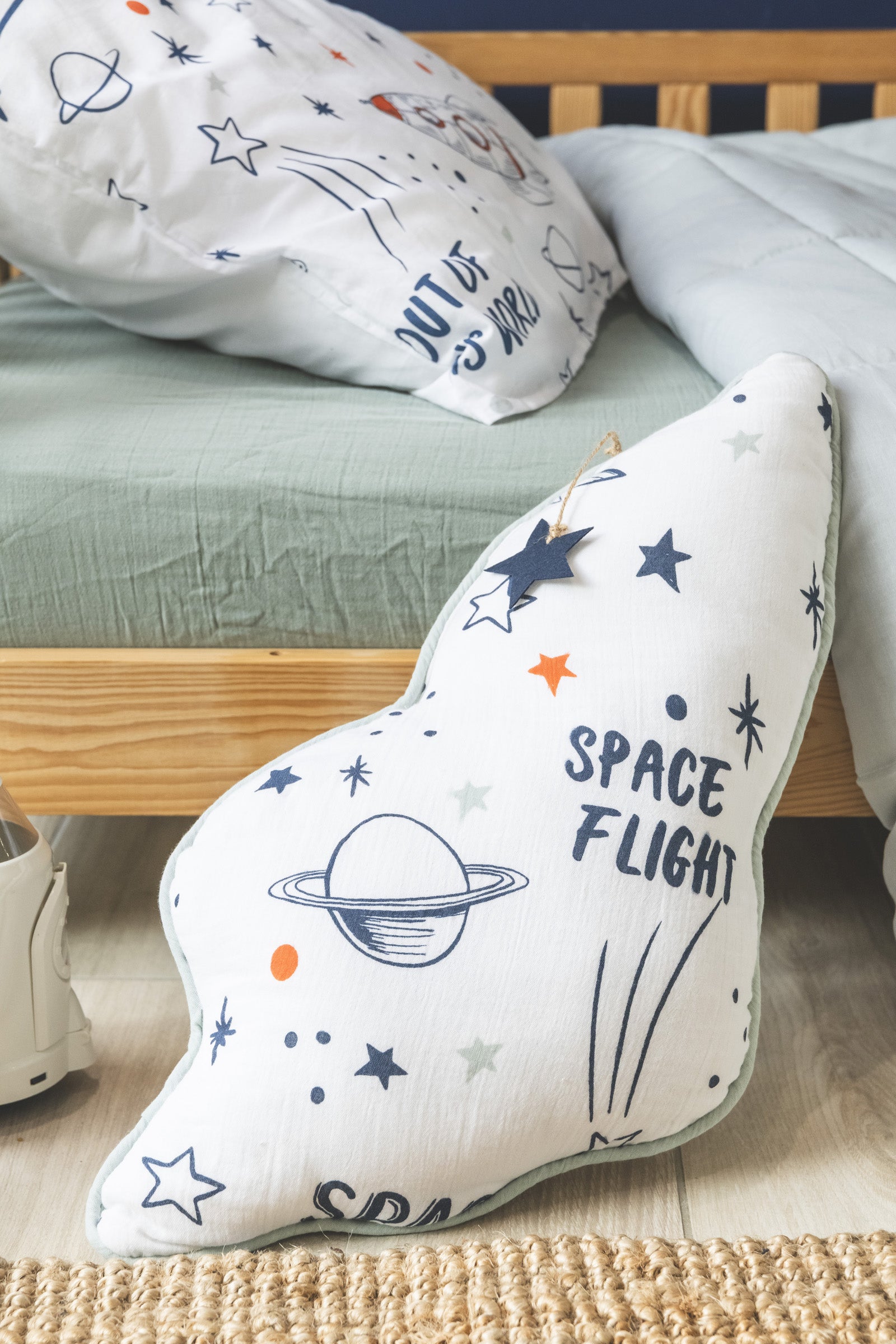 Galaxie - Coussin Déco - Coton