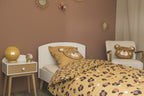 Lola - Parure De Lit (Housse De Couette + 2 Taies D'Oreiller) - Coton Imprimé