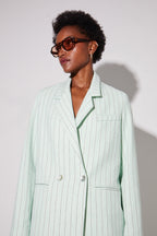 Blazer Ema Éclat Menthe, Fabriqué En Italie