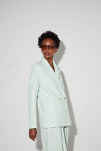 Blazer Ema Éclat Menthe, Fabriqué En Italie