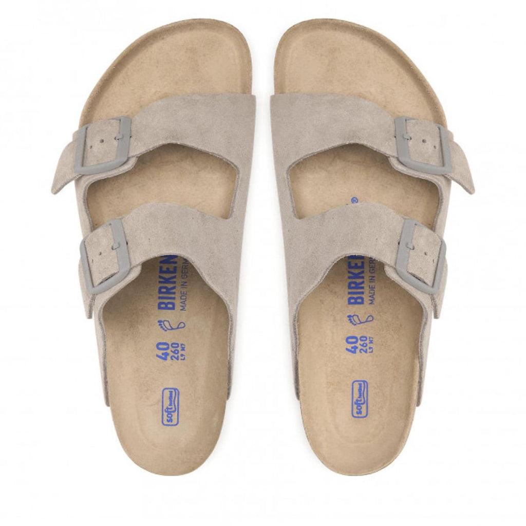 Birkenstock - Sandales Arizona - Gris - Femme