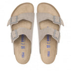 Birkenstock - Sandales Arizona - Gris - Femme