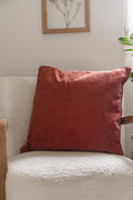 Coussin Déhoussable Avec Passepoil - Osiris - Terracotta