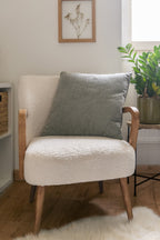 Coussin Déhoussable Avec Passepoil - Osiris - Kaki