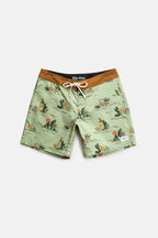 Rhythm - Short De Bain Valley Trunk - Sage - Homme