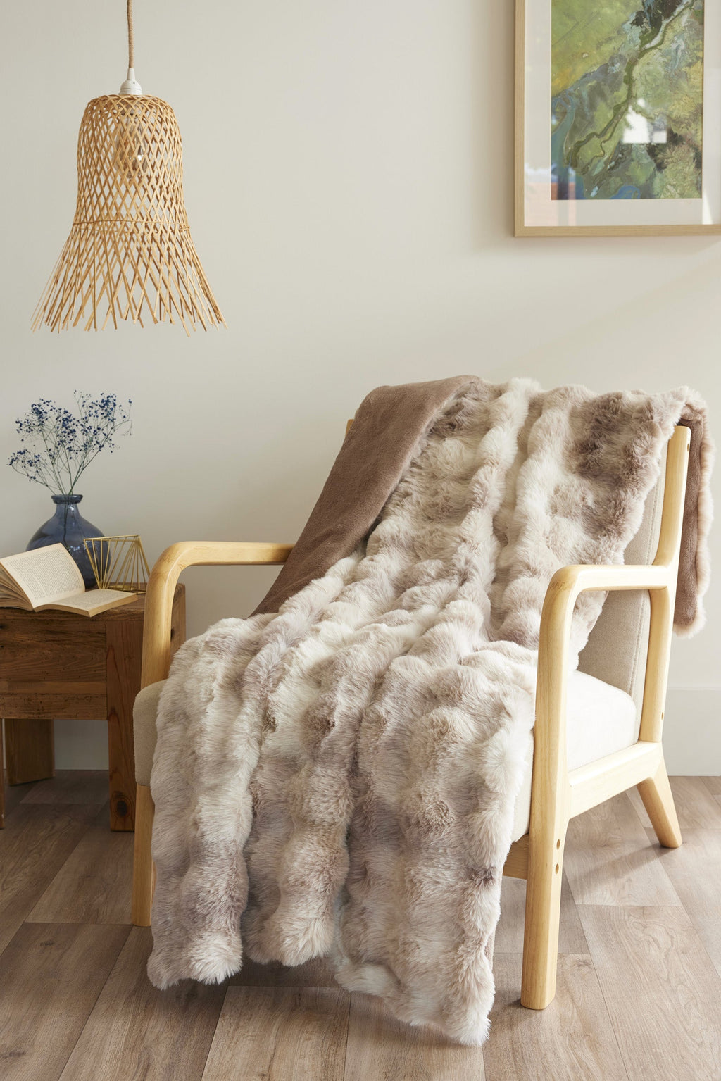 Plaid Astra - Taupe