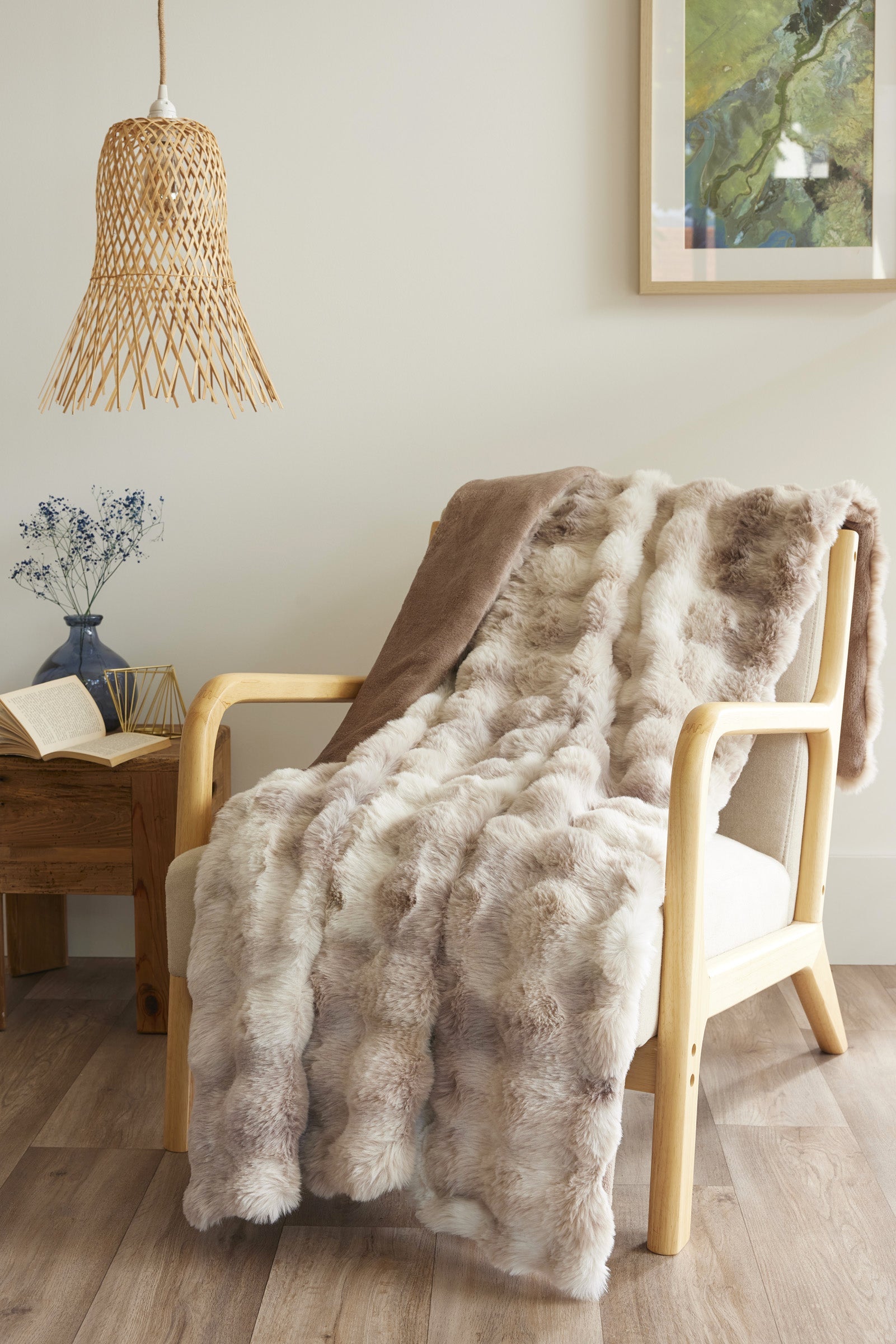 Plaid Astra - Taupe