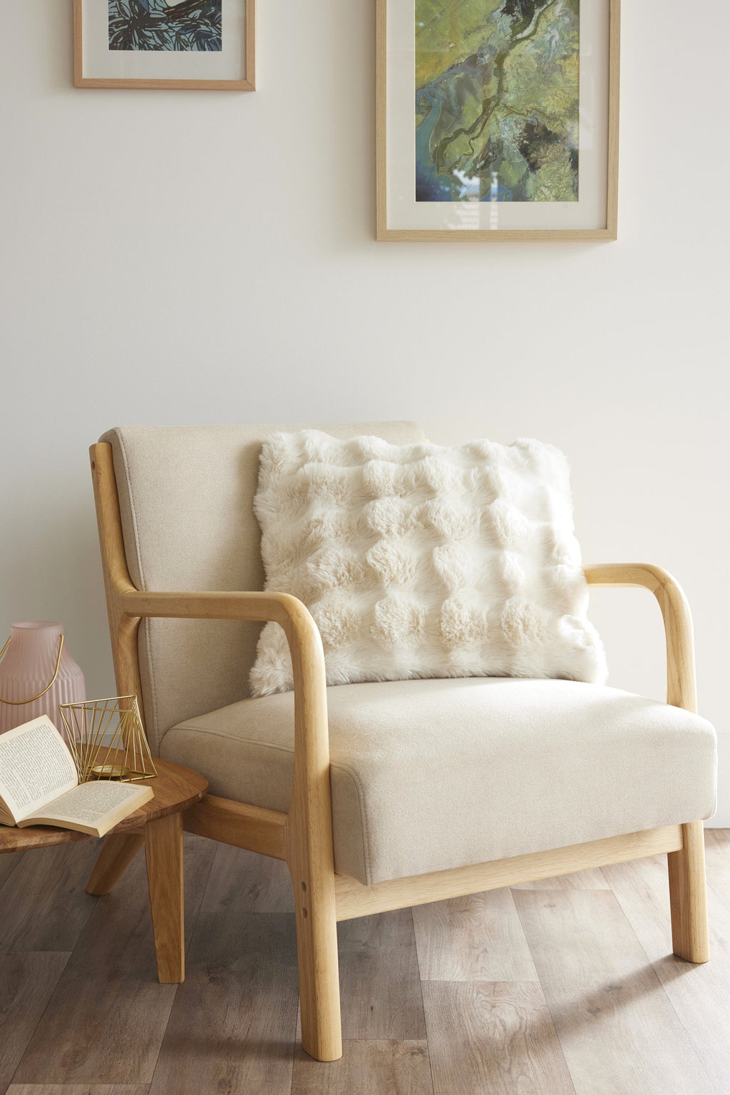Coussin Astra - Ivoire