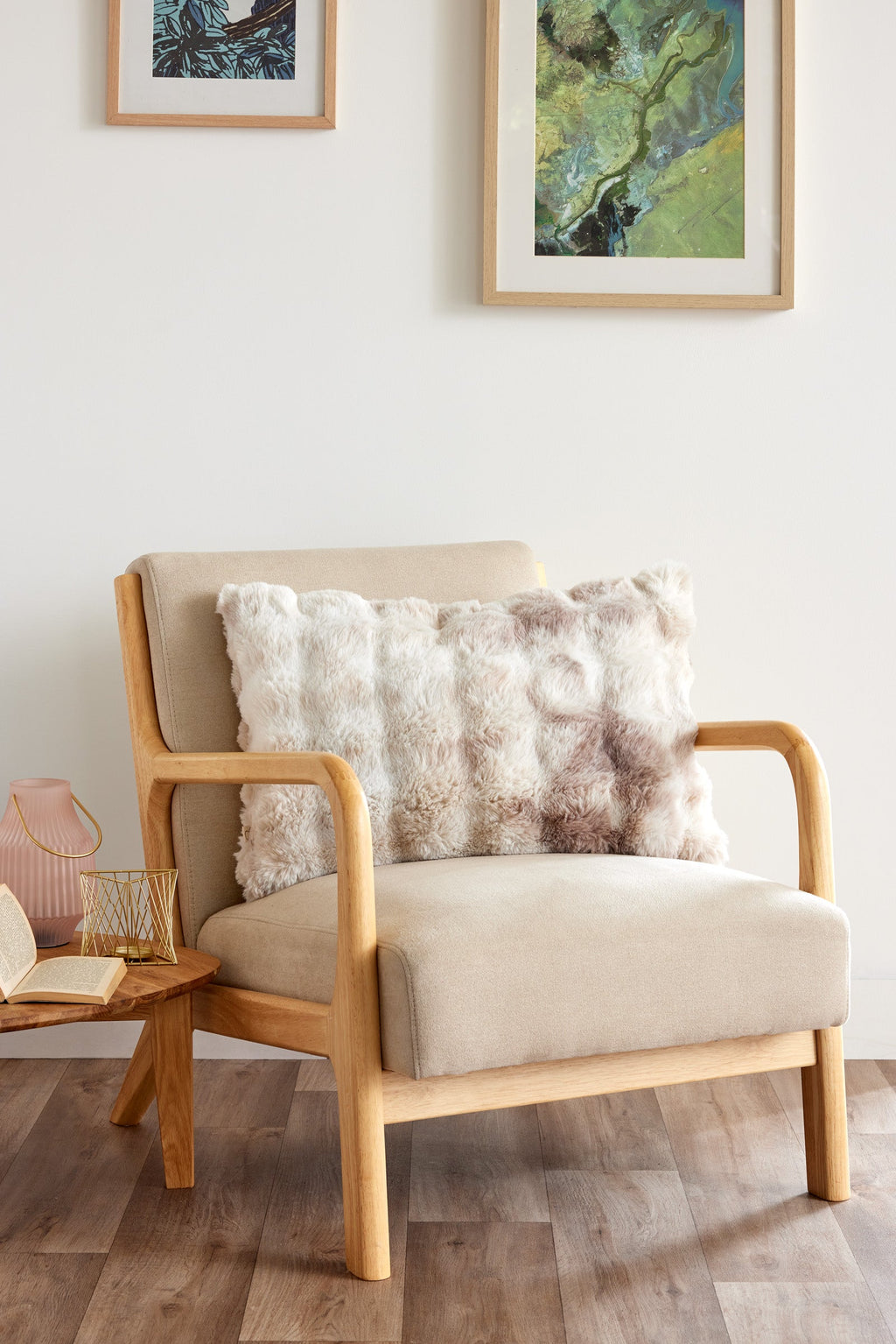 Coussin Astra - Taupe