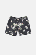 Rhythm - Short De Bain Bloom Trunk - Black - Homme