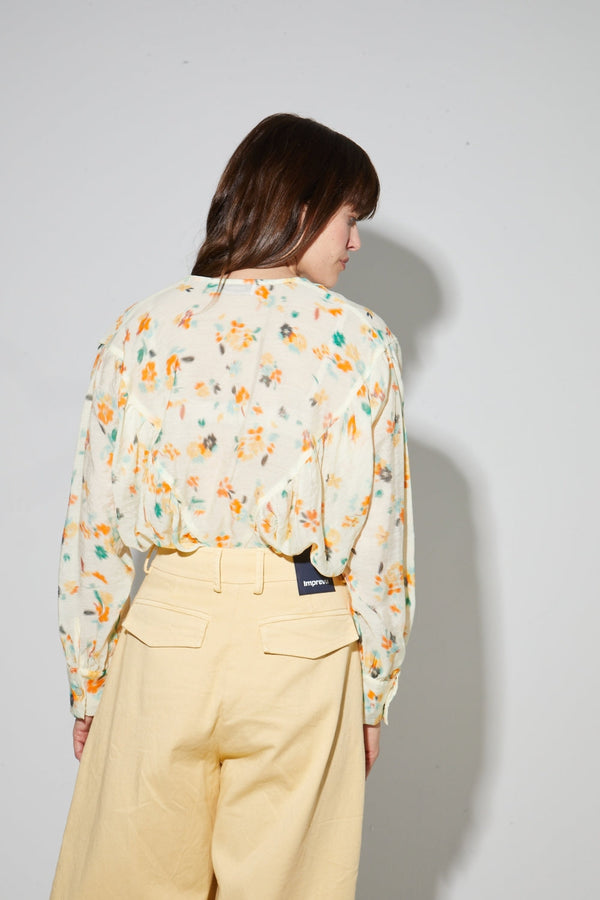 Blouse Elyse Print Capucine Isabel Fabriqué En Italie