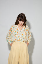 Blouse Elyse Print Capucine Isabel Fabriqué En Italie