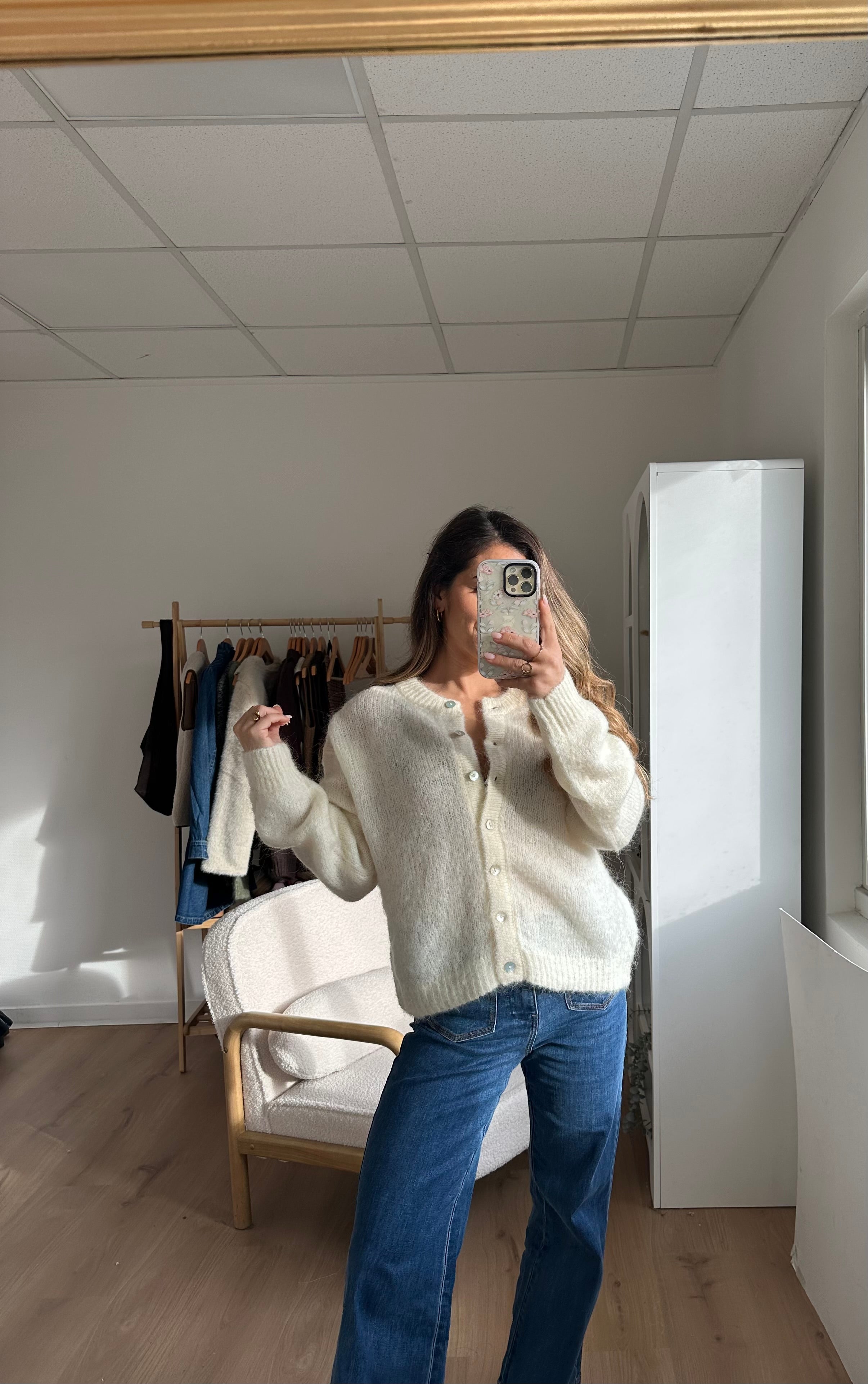 Cardigan Garance Écru
