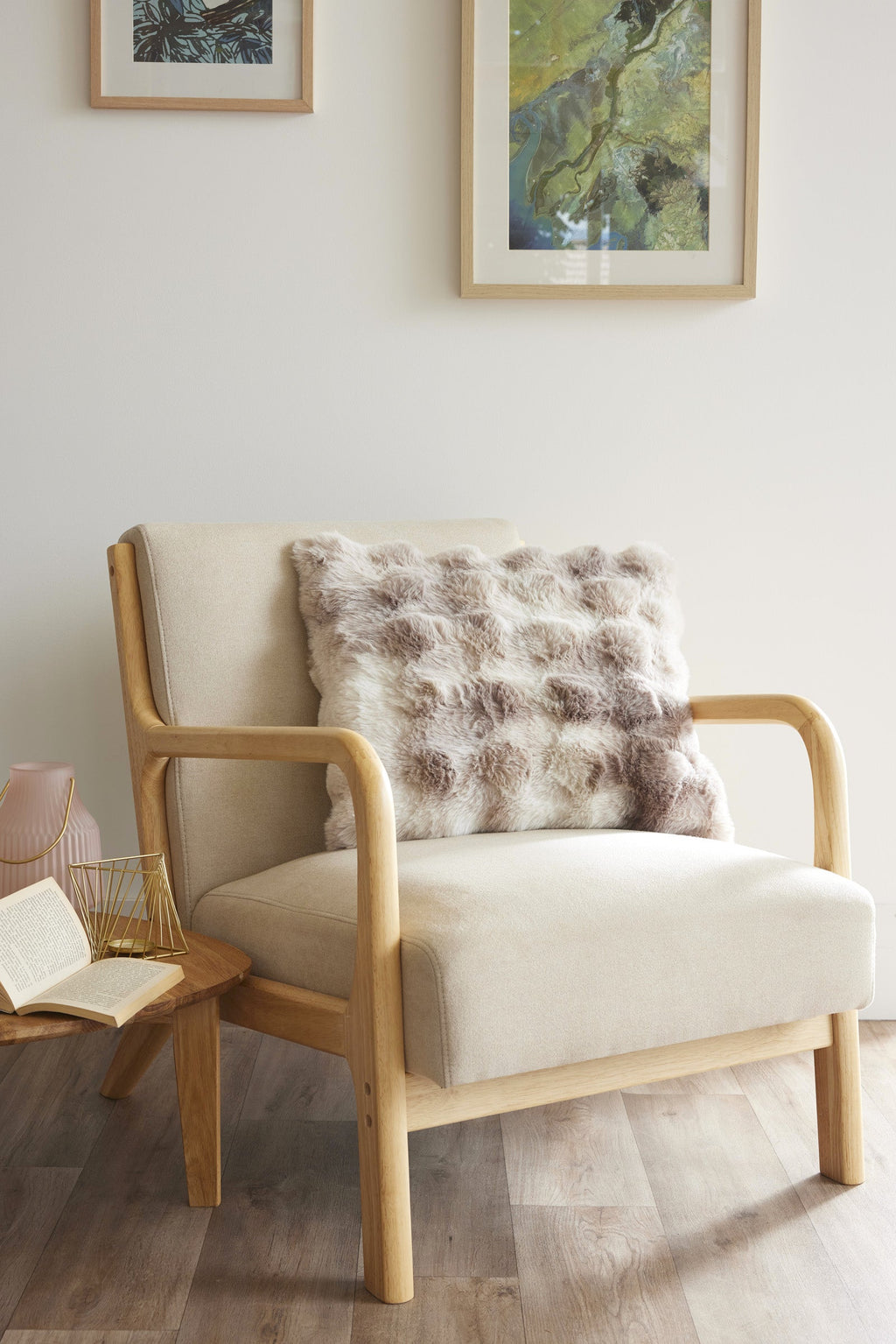 Coussin Astra - Taupe