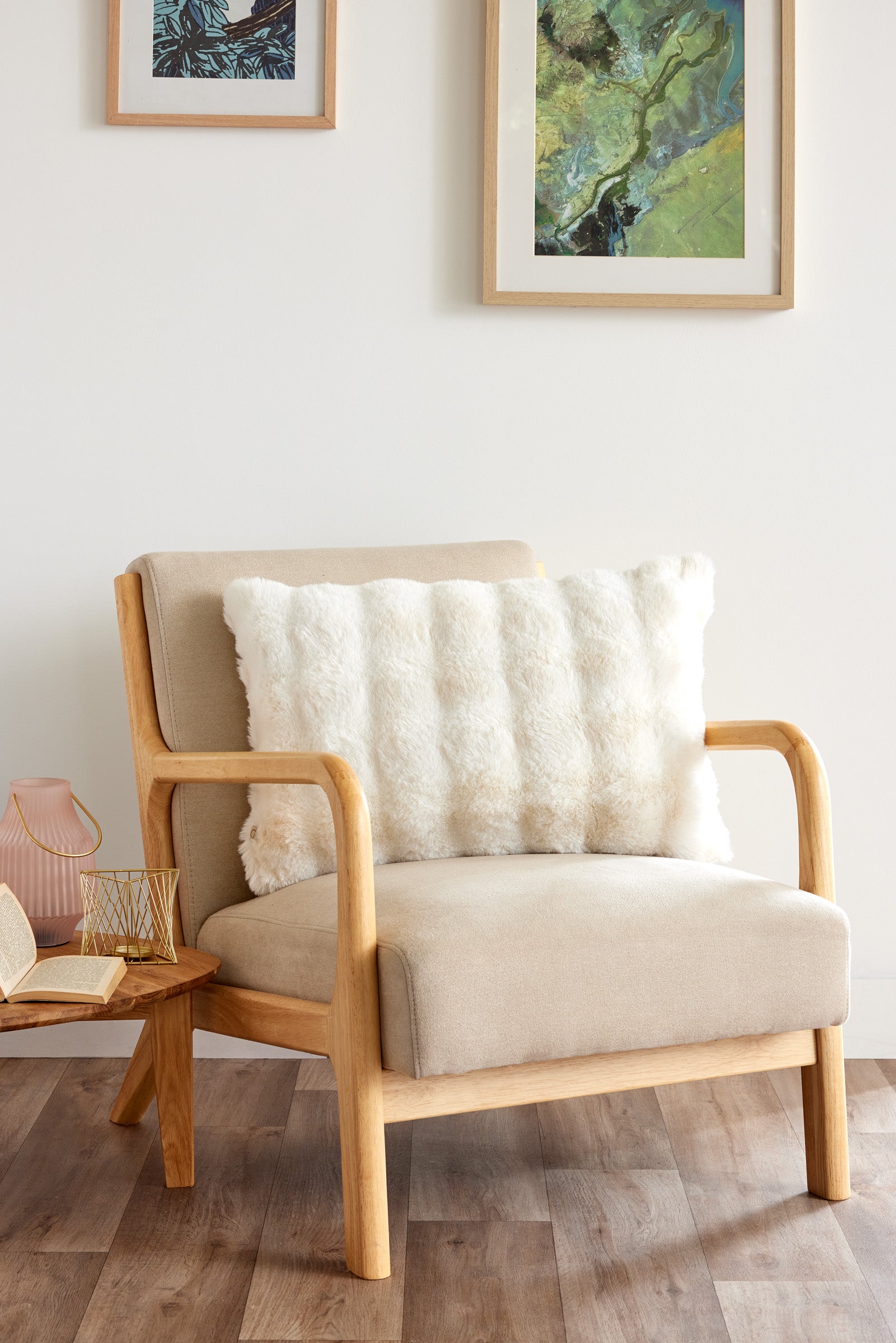 Coussin Astra - Ivoire
