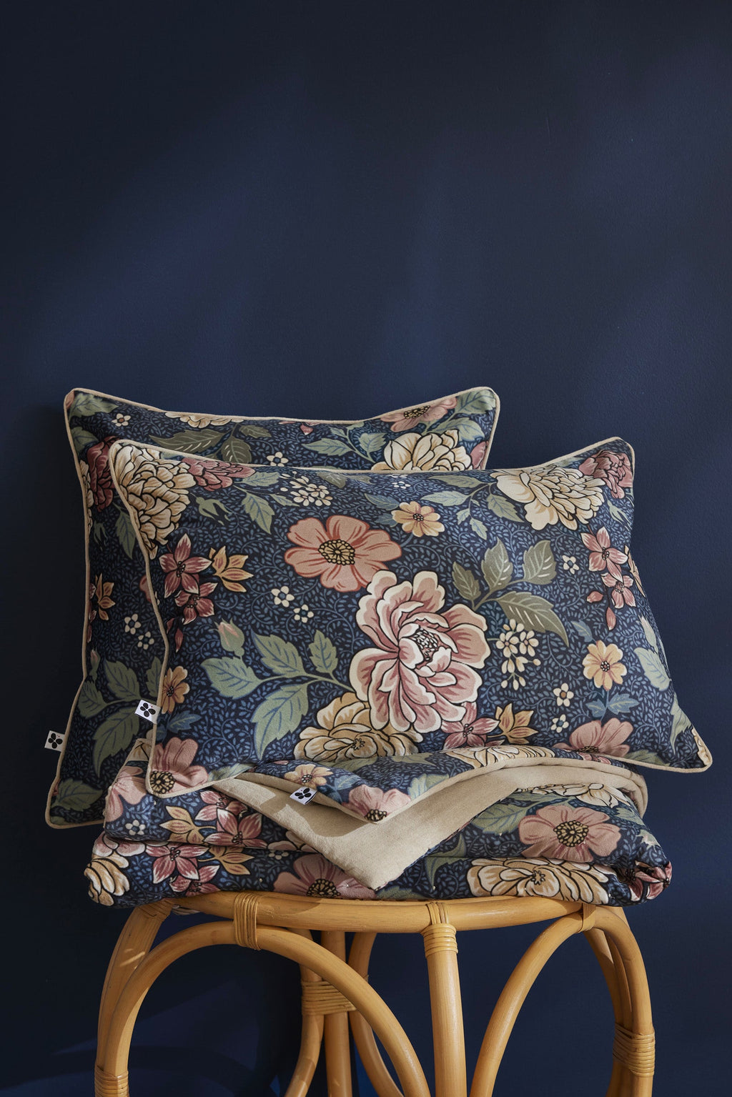 Augustine - Coussin Déhoussable - Velours Imprimé